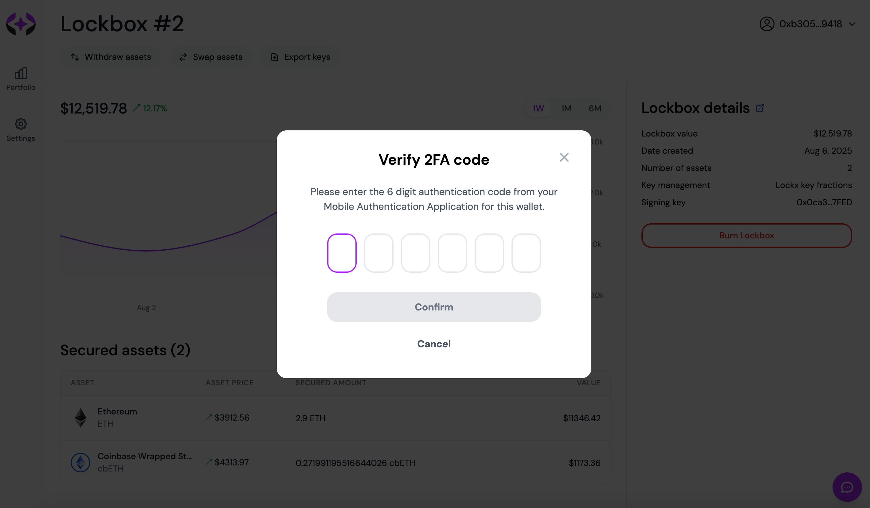 2FA verification