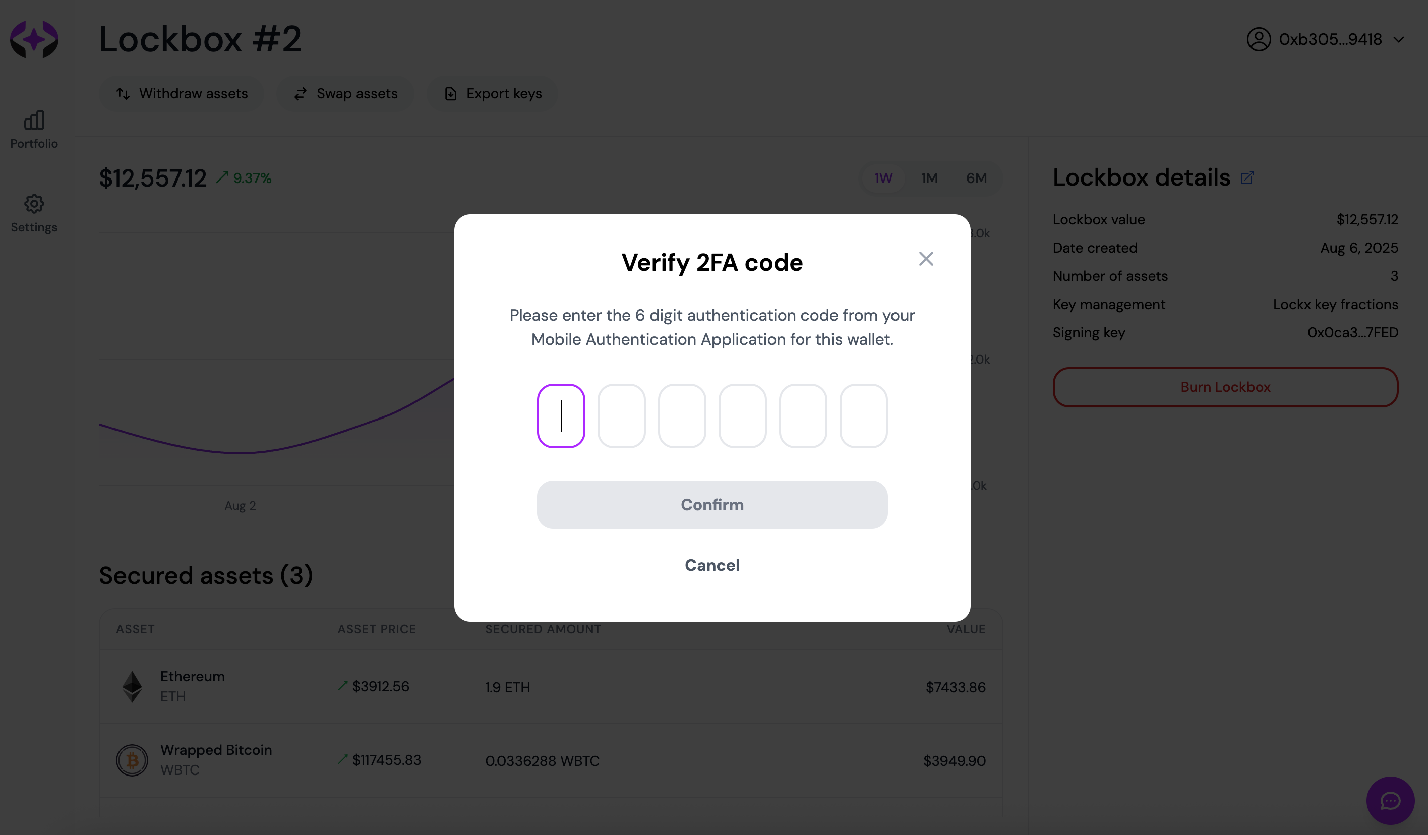 2FA verification